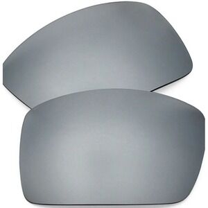 RAWD Polarized Replacement Lenses for-Oakley Oil Drum Sunglass-Silver Mirror